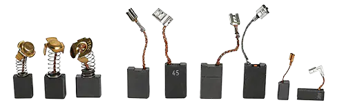 Balais de charbon pour outils électriques
